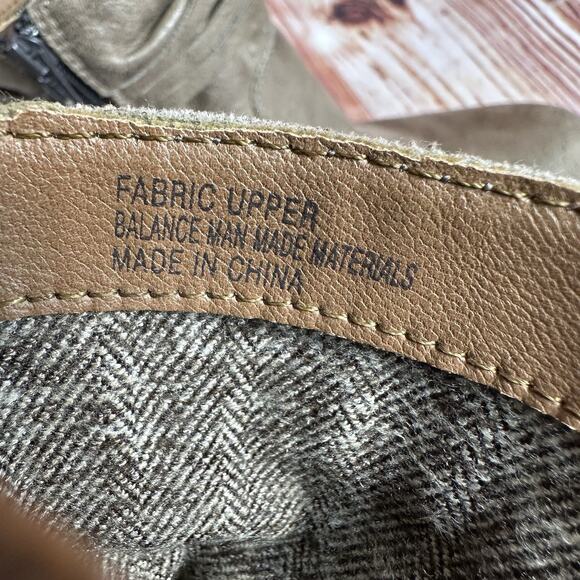 boc ALICUDI Womens Size 9 Brown Side Zip Up Block Heel Ankle Boots Booties Shoes - Picture 11 of 11